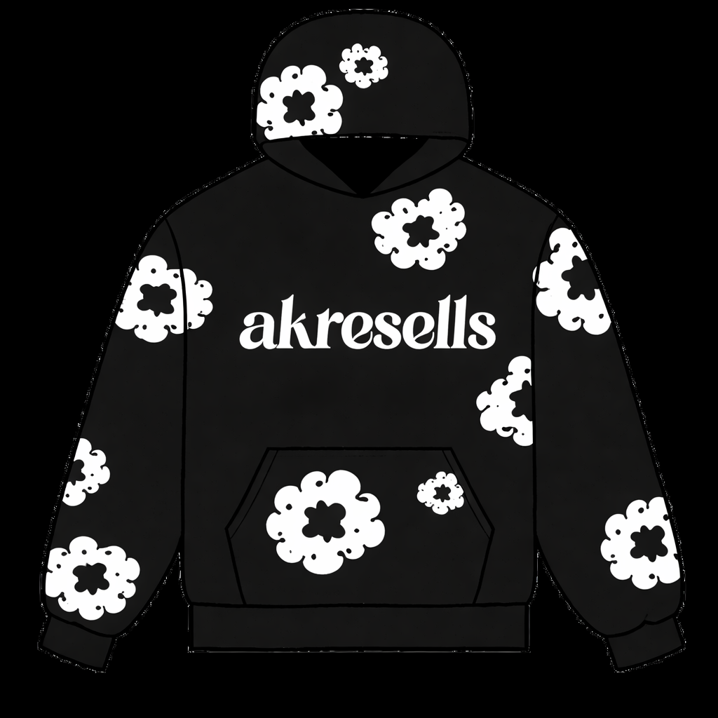 BLACK/WHITE DTM HOODIE